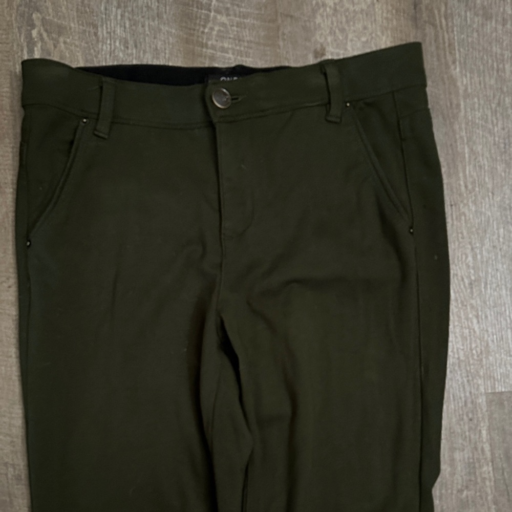 one 5 one Women's Olive Green Chinos